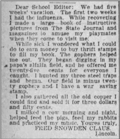 Nebraska State Journal, Dec. 8, 1918